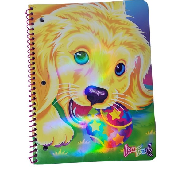 NEW Lisa Frank Casey 30th Birthday 1 Subject Notebook - Picture 1 of 4